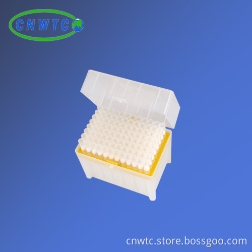 10ul Micro Lab Consumable Plasticware Filter Pipette Tips